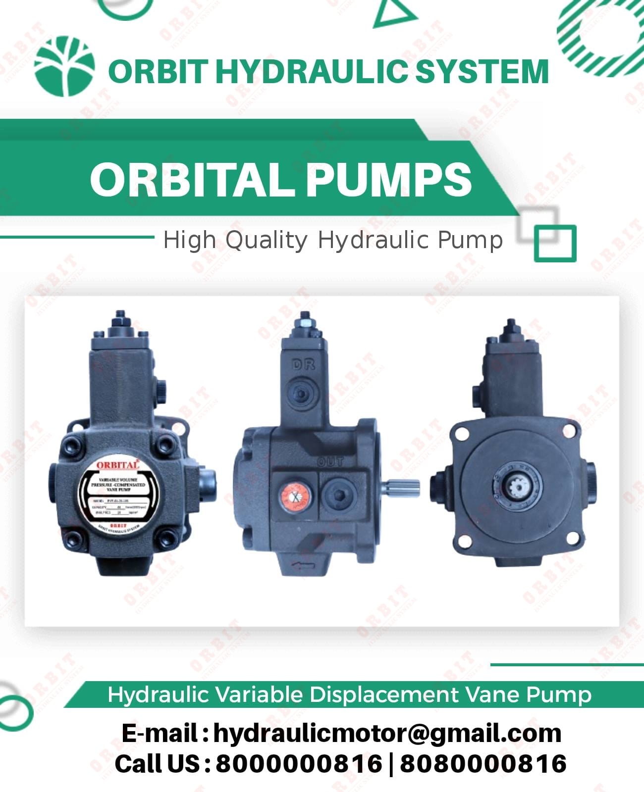 PVF-30-35-11S Anson Hydraulic Variable Vane Pumpa